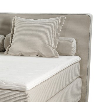Postel boxspring LIA béžová 3