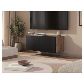 TV stolek LILLA dub artisan/černá 1