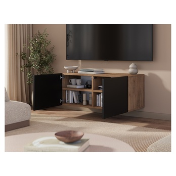 TV stolek LILLA dub artisan/černá 2