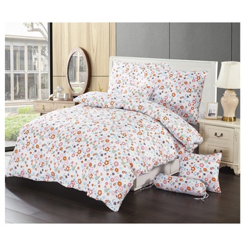 Set ložního prádla LILY bílá/oranžová, 8 ks 1