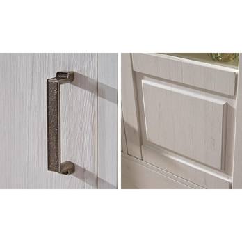 Vitrína LIMA 06 pinie/bílá 2