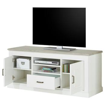 TV komoda LIMA 30 pinie/bílá 5