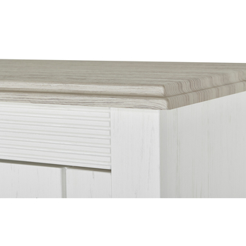 TV komoda LIMA 30 pinie/bílá 6