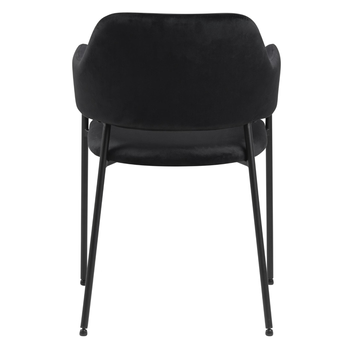 Jídelní židle LIMA černá/matná černá 4