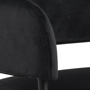 Jídelní židle LIMA černá/matná černá 7