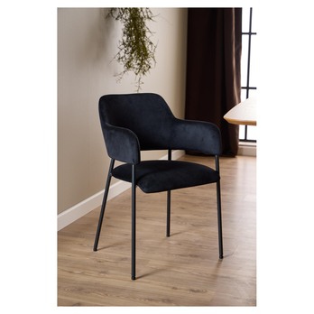 Jídelní židle LIMA černá/matná černá 12