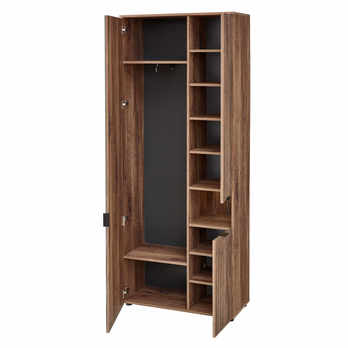 Předsíňová skříň LINEA dub umbra 3