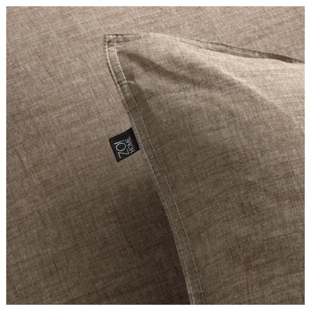 Povlečení LINO 2 taupe, 70x90 a 140x200 cm 3
