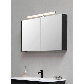 Nástěnné LED svítidlo LINO stříbrná 1