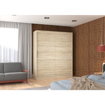 Šatní skříň LINTON dub sonoma 1
