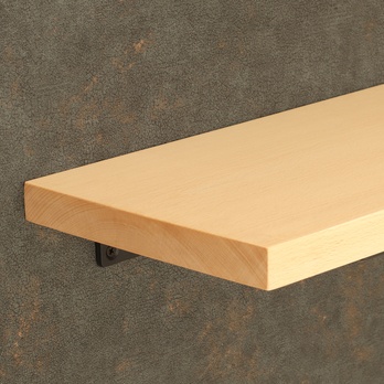 Nástěnná police LISAL buk, šířka 75 cm 3