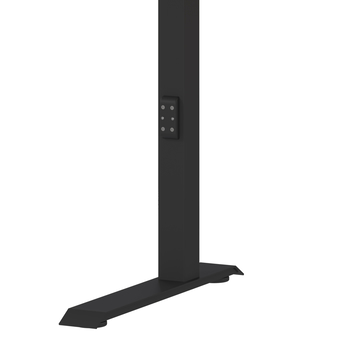 Pracovní stůl LISSABON 2 černá/dub navarra, šířka 120 cm 3