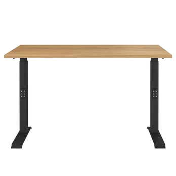 Pracovní stůl LISSABON 2 černá/dub navarra, šířka 120 cm 4