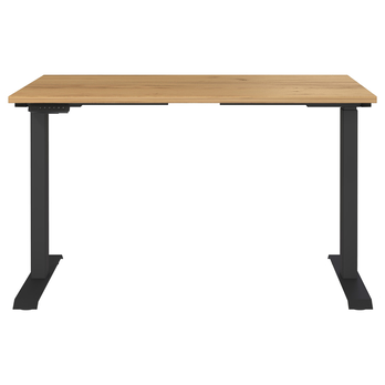 Pracovní stůl LISSABON černá/dub navarra, šířka 120 cm 1