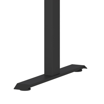 Pracovní stůl LISSABON černá/dub navarra, šířka 120 cm 3