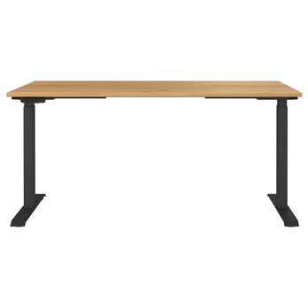 Pracovní stůl LISSABON černá/dub navarra, šířka 160 cm 1