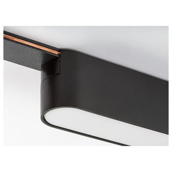 Stropní svítidlo pro kolejnicový systém LITRACK LINE 70100 černá, LED, 6W, teplá bílá 6