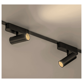 Bodové svítidlo pro kolejnicový systém LITRACK LINE 70103 černá, LED, 6W, teplá bílá 1