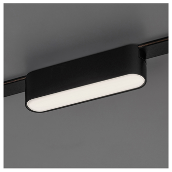 Stropní svítidlo pro kolejnicový systém LITRACK LINE 70111 černá, LED, 6W, neutrální bílá 1
