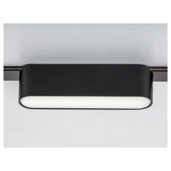 Stropní svítidlo pro kolejnicový systém LITRACK LINE 70111 černá, LED, 6W, neutrální bílá 3