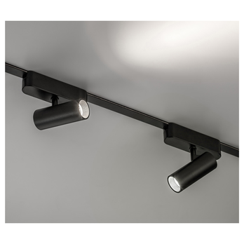 Bodové svítidlo pro kolejnicový systém LITRACK LINE 70114 černá, LED, 6W, neutrální bílá 1