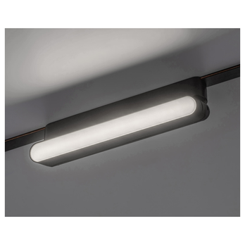 Stropní svítidlo pro kolejnicový systém LITRACK LINE 70117 černá, LED, 12W, neutrální bílá 1