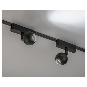 Bodové svítidlo pro kolejnicový systém LITRACK LINE 70119 černá, LED, 5W, neutrální bílá 1