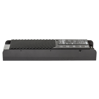 Zapuštěný zdroj pro kolejnicový systém LITRACK LINE 70207 černá, 200W 1