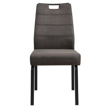 Jídelní židle LIVADIA I vintage antracitová 1