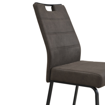 Jídelní židle LIVADIA I vintage antracitová 7