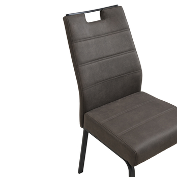 Jídelní židle LIVADIA I vintage antracitová 8