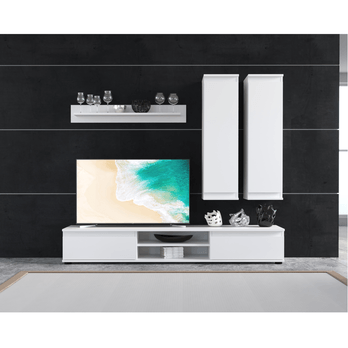 Obývací stěna LIVIA bílá 1