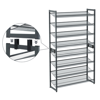 Multifunkční regál LMR08B šedá 3