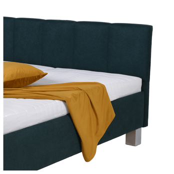 Postel s matrací LOCARNO petrolejová, 180x200 cm 7