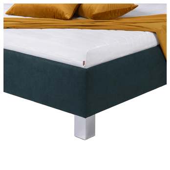 Postel s matrací LOCARNO petrolejová, 180x200 cm 8