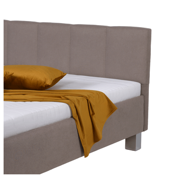 Postel s matrací LOCARNO hnědá, 160x200 cm 7