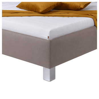 Postel s matrací LOCARNO hnědá, 160x200 cm 8
