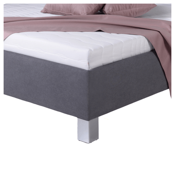 Postel s matrací LOCARNO šedá, 160x200 cm 8