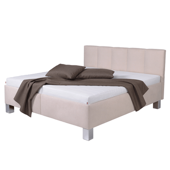 Postel s matrací LOCARNO béžová, 160x200 cm 2