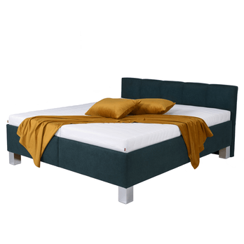 Postel s matrací LOCARNO petrolejová, 180x200 cm 3