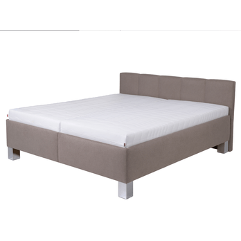 Postel s matrací LOCARNO hnědá, 160x200 cm 1