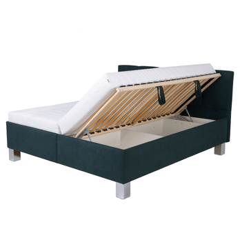 Postel s matrací LOCARNO petrolejová. 160x200 cm 5