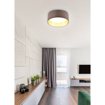 Stropní LED svítidlo LOCARNO šedá 1