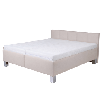 Postel s matrací LOCARNO béžová, 160x200 cm 1