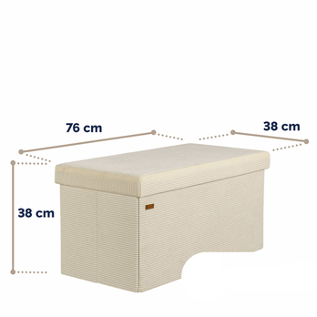 Taburet  LOCO 1 béžová 4