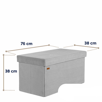 Taburet  LOCO 1 šedá 4