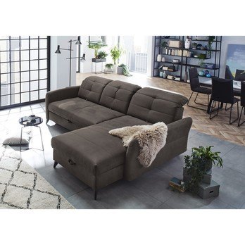 Sedací souprava LOFT tmavě hnědá 1