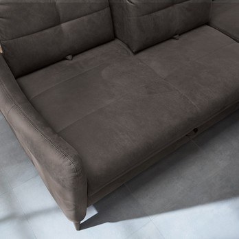 Sedací souprava LOFT tmavě hnědá 4