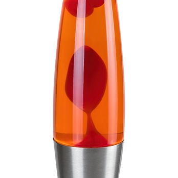 Stolní lampa LOLLIPOP 3 oranžová/stříbrná 2