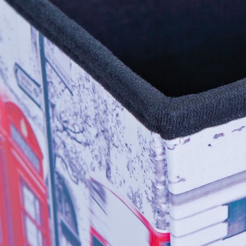 Taburet LONDON vícebarevná, šířka 76 cm 3